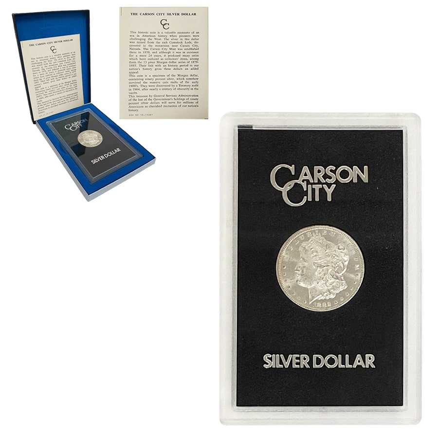 1882-CC Morgan Silver Dollar $1 BU GSA | Bullion Exchanges