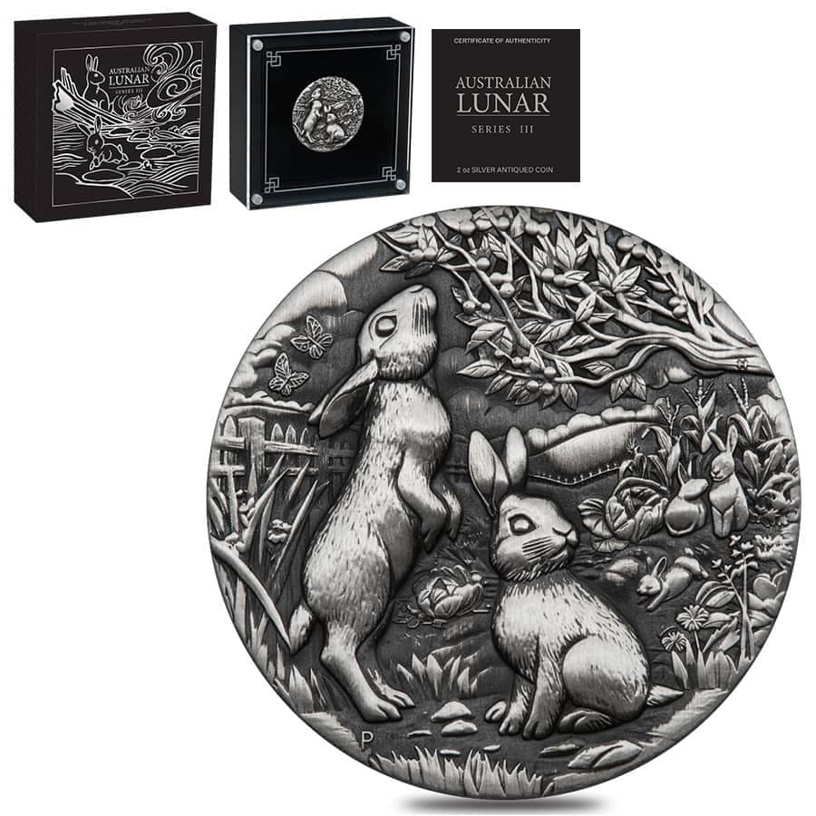 Chinese zodiac animals and coins. Series: Welcome lunar year