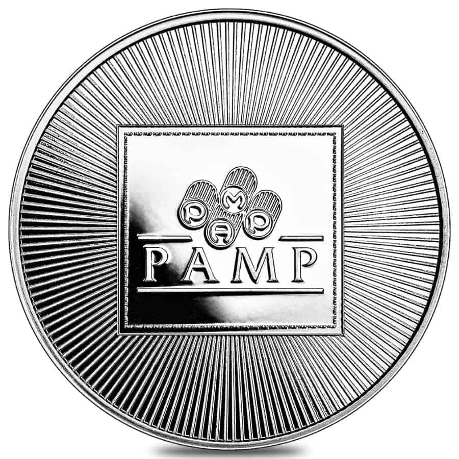 1 oz PAMP USA Silver Round .999 Fine