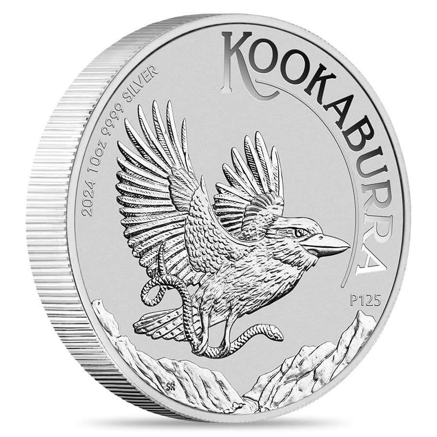 2024 10 oz Silver Australian Kookaburra Perth Mint BU