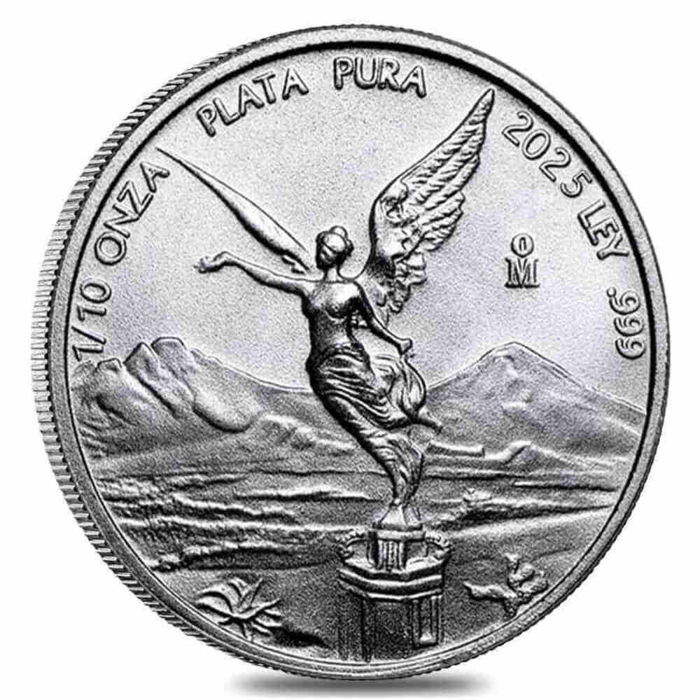 2025 1/10 oz Mexican Libertad Silver Coin BU