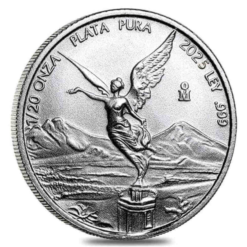2025 1/20 oz Mexican Libertad Silver Coin BU