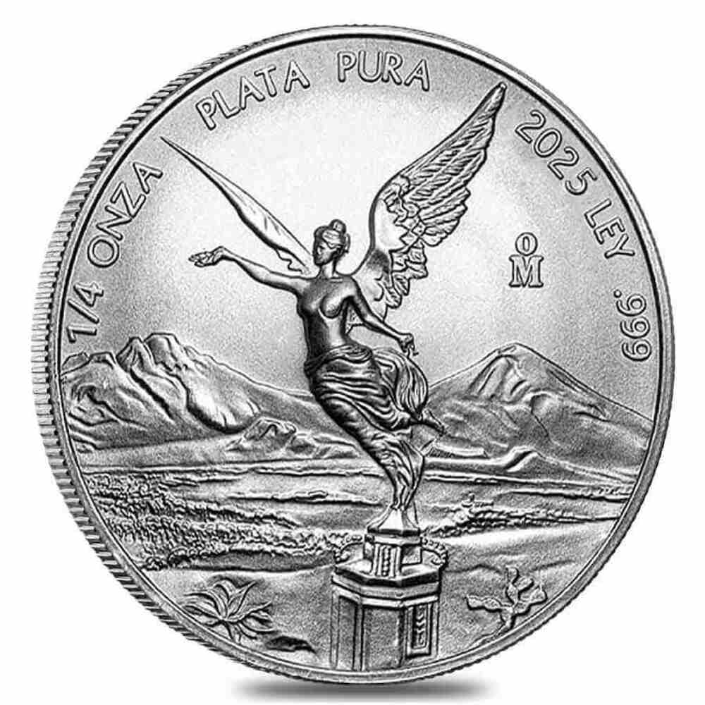 2025 1/4 oz Mexican Libertad Silver Coin BU