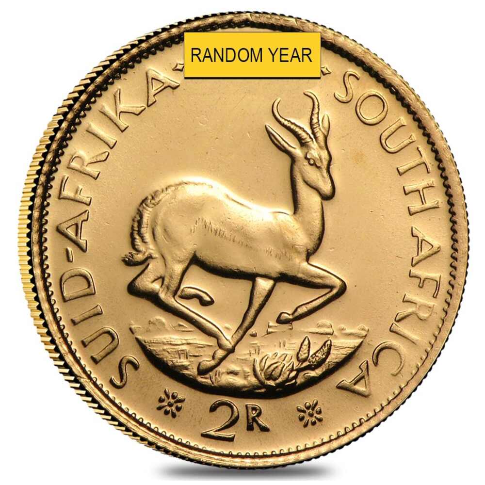 South Africa 2 Rand Gold Coin AU | Bullion Exchanges
