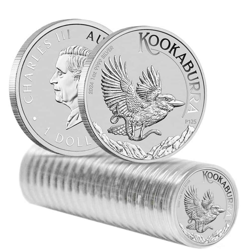 2024 Chad 1 oz Silver Kookaburra Shaped High Relief Coin