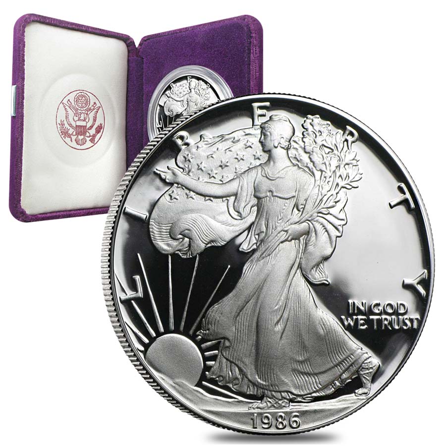 入荷中 Silver Proof oz 1 1986-S American Exchanges Bullion | Eagle コレクション