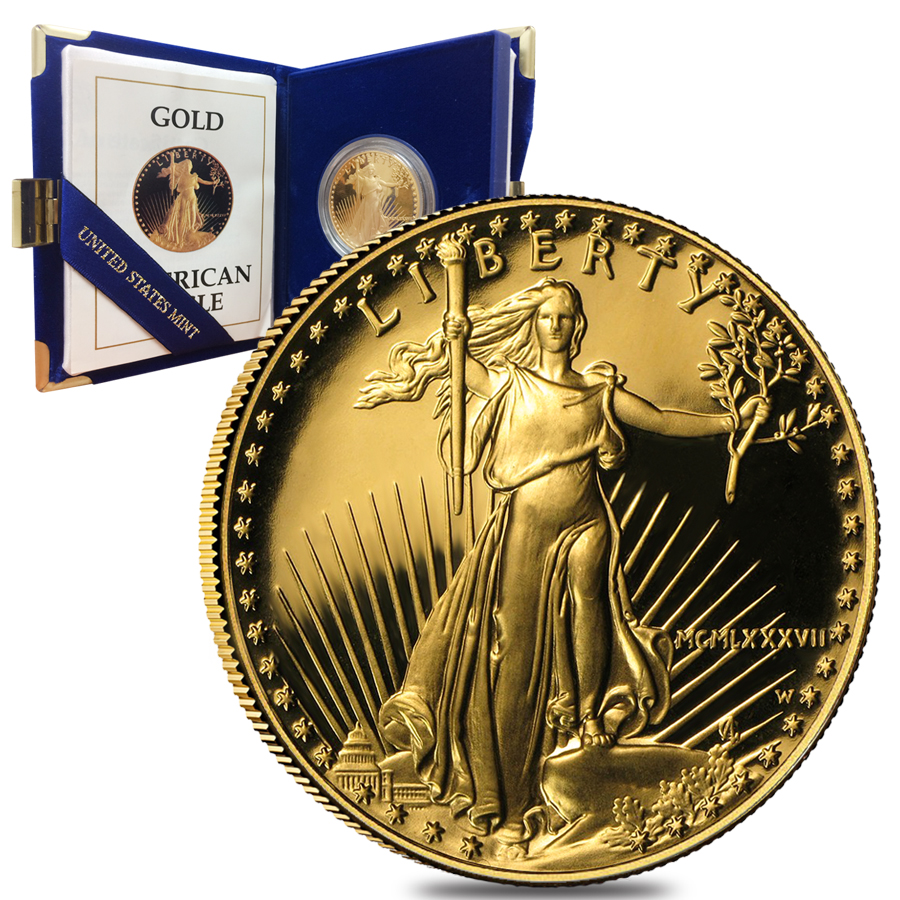 1987　アメリカイーグル　1ozt　銀貨 美品】イーグル銀貨 1987年 - メルカリ