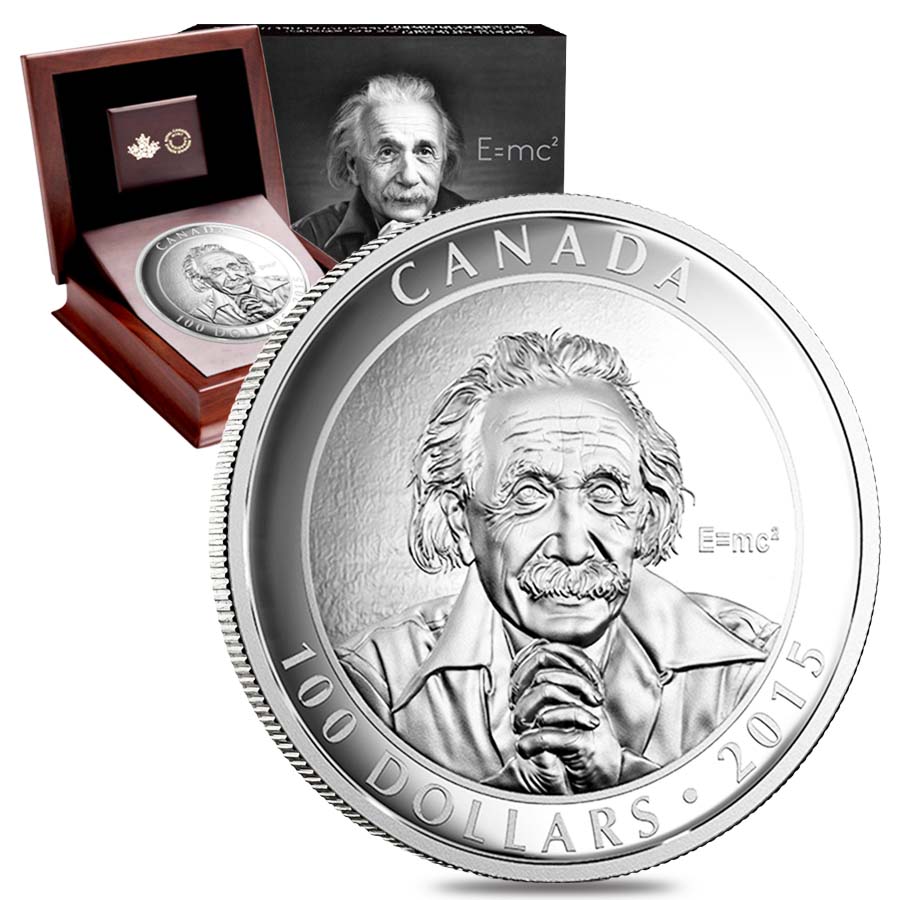2015 Albert Einstein Th. of Relativity Coin | Bullion Exchanges