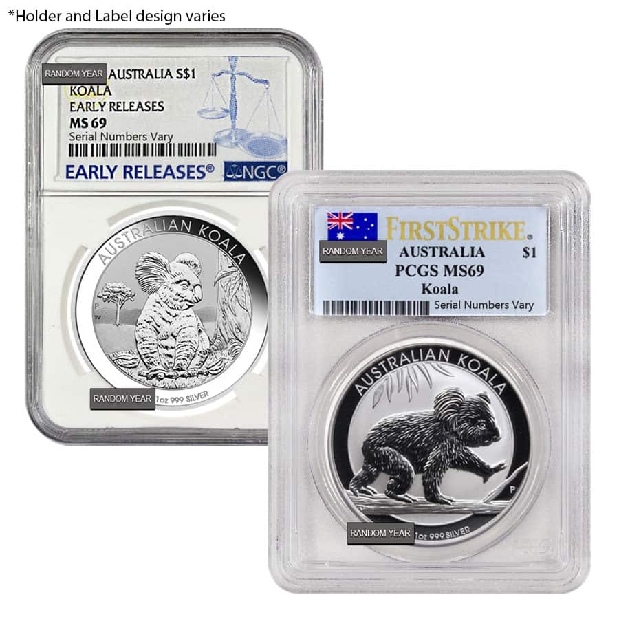 2013年 PCGS MS69 オーストラリア クーカバラ 銀貨 オーストラリア ホビー・楽器・アート 2013年 PCGS MS69