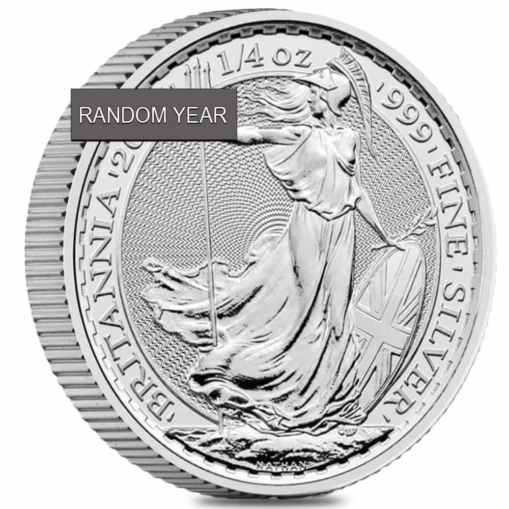 Great Britain 1/4 oz Silver Britannia BU (Random Year)