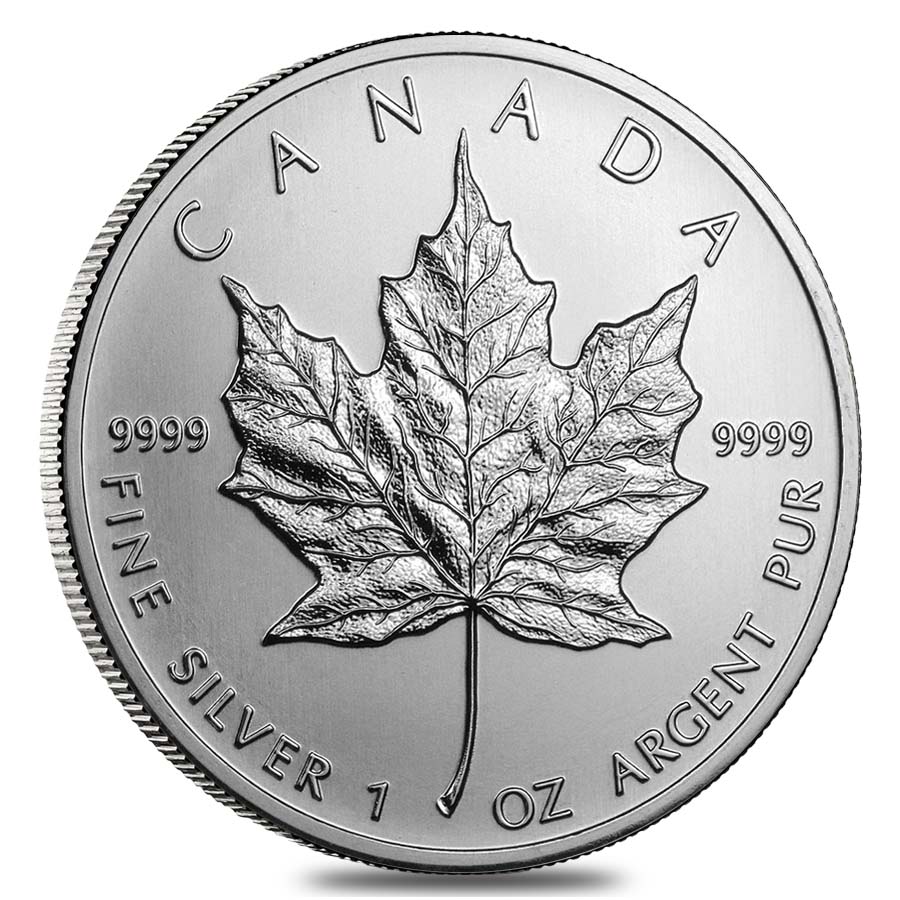 2013 1 oz Silver Canadian Maple Leaf