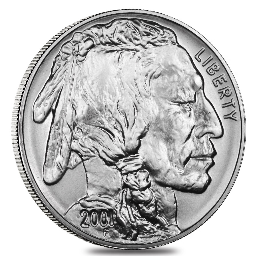2001-D Silver American Buffalo $1 Commemorative BU