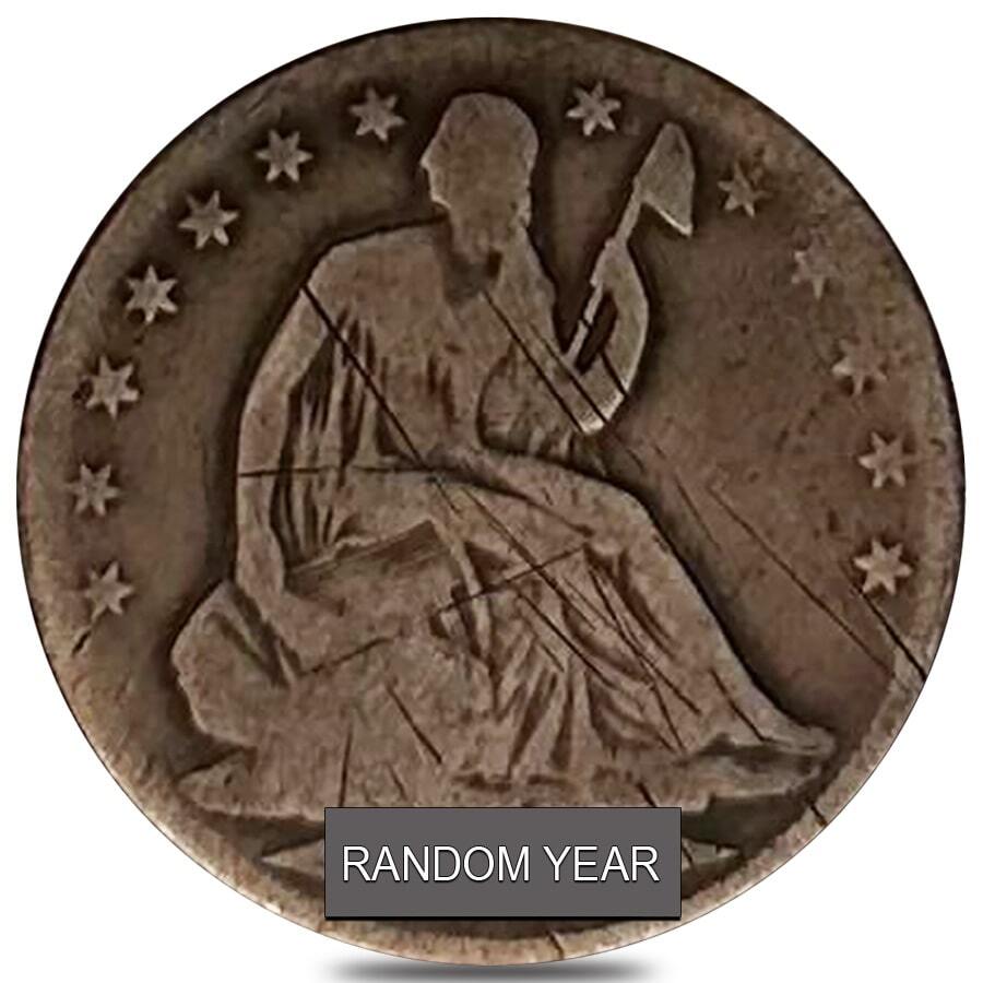 【中古】 Odds of Winning TheChurchills 1839-1891 Seated Liberty Half Dollar Silver Coin Cull