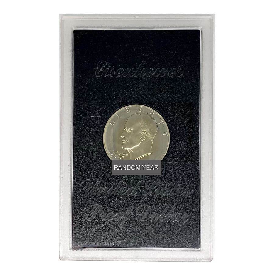 1971-1974 S Proof Eisenhower Dollar 40% Silver (Mint Sealed)