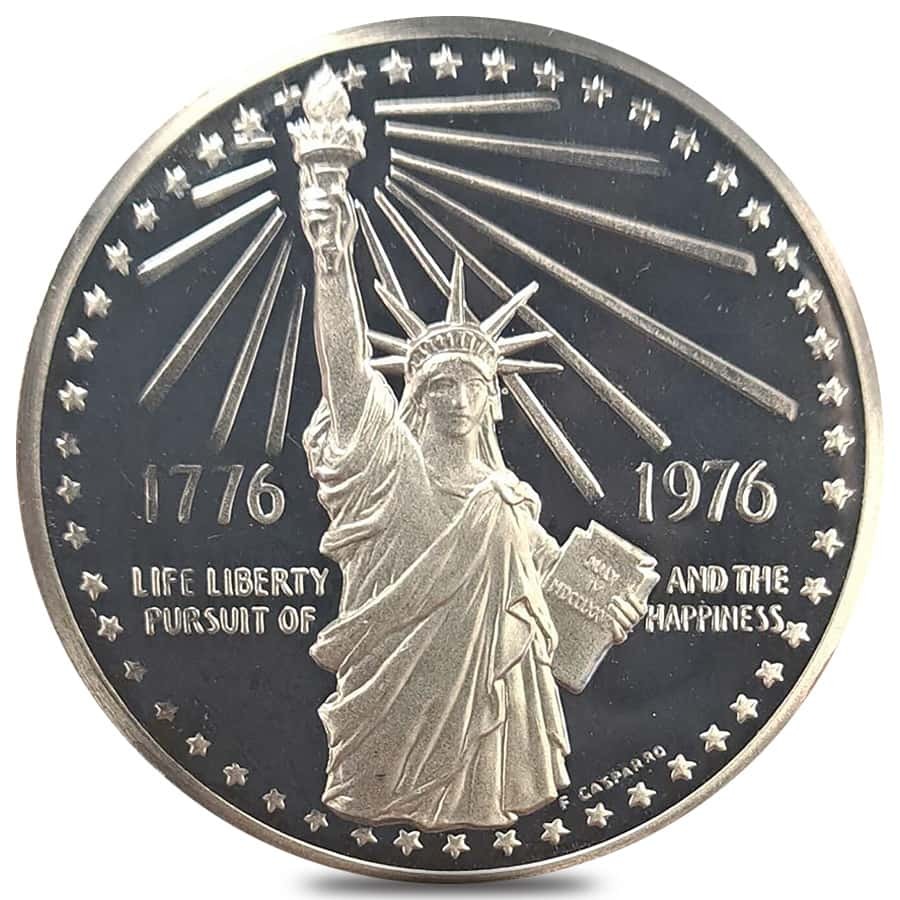 1976 0.925 oz United States Bicentennial Proof Silver Medal