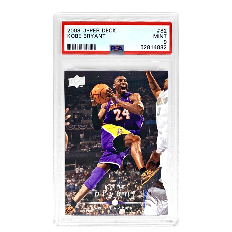 2008 Upper Deck Kobe Bryant #82 Basketball Card PSA 9 MINT