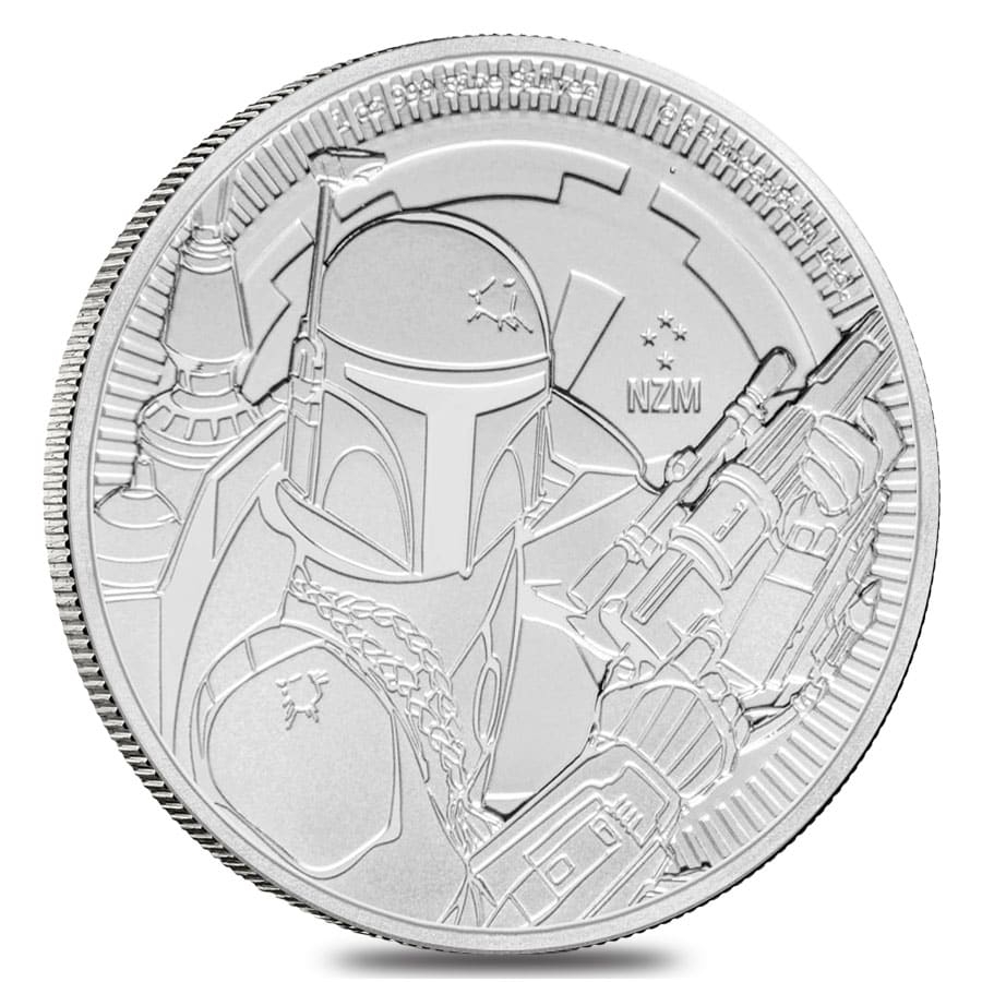 送料無料 内祝い 2020 Exchanges Bullion | BU Fett Boba Wars Star $2 Silver oz 1 コレクション