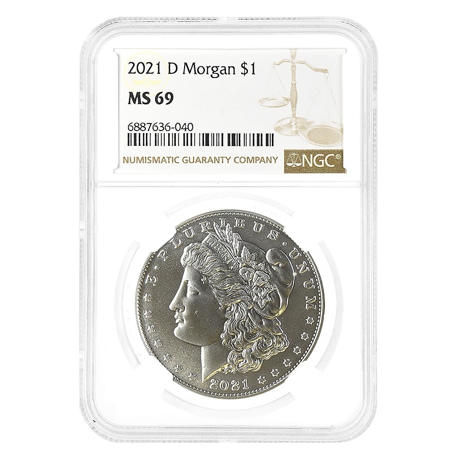 2021-D Morgan Silver Dollar Centennial NGC MS 69