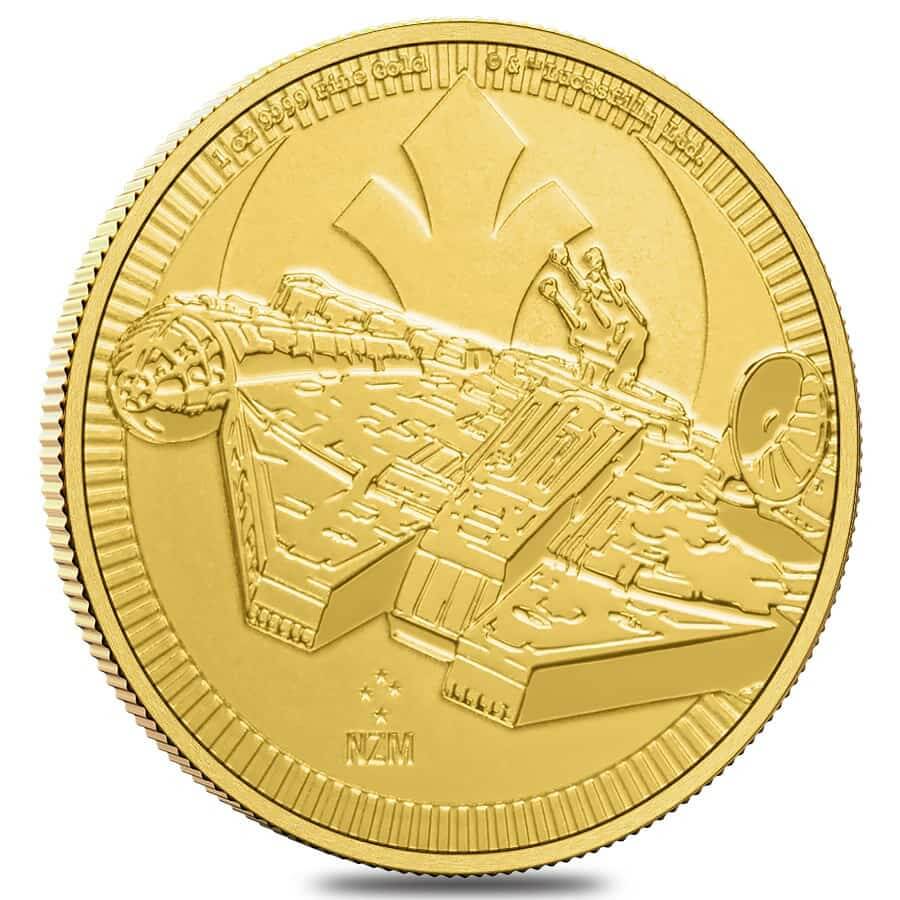 ビルマ（現ミャンマー）の2ムー（ユエ）・1ピー金貨、1866年発行