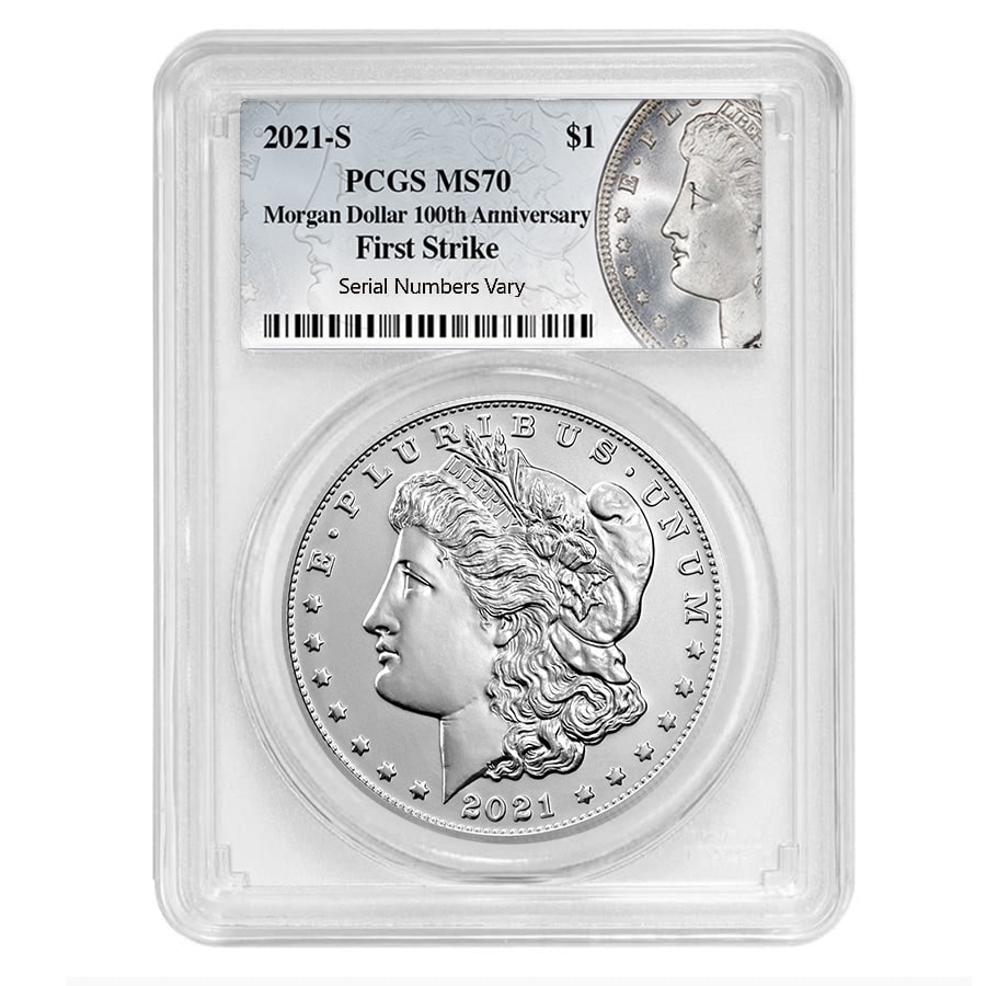 2021-S Morgan Silver Dollar Centennial PCGS MS 70 FS (Morgan