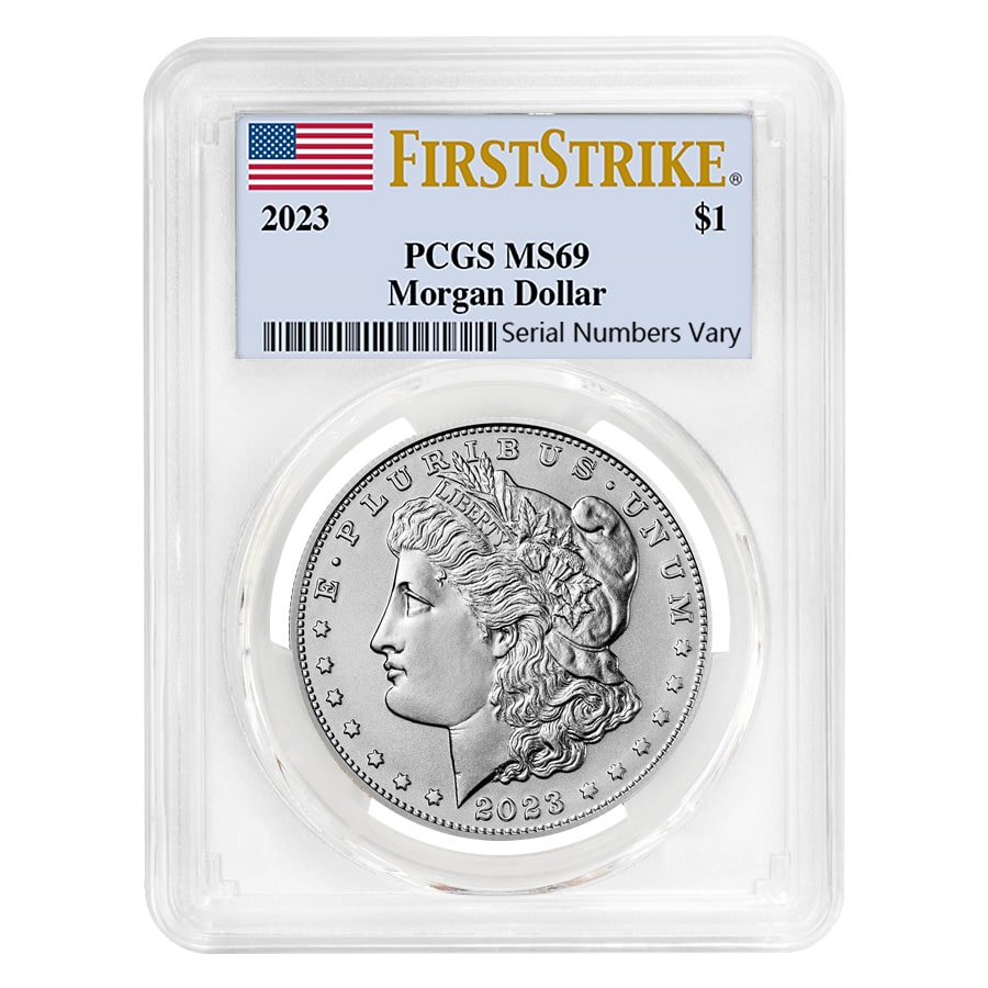 2023 Morgan Silver Dollar PCGS MS 69 FS