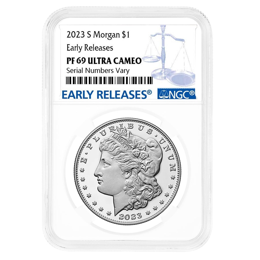 2023-S Morgan Silver Dollar Proof Coin NGC PF 69 ER