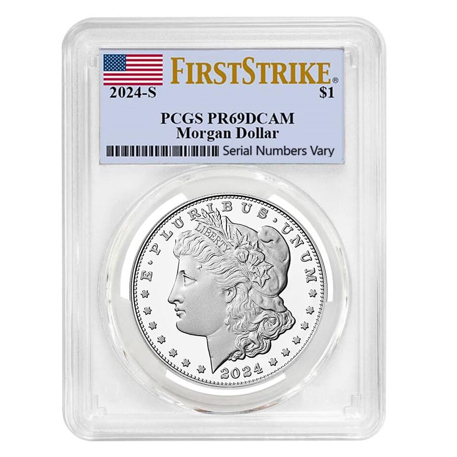 2024-S Morgan Silver Dollar Proof Coin PCGS PF 69 FS