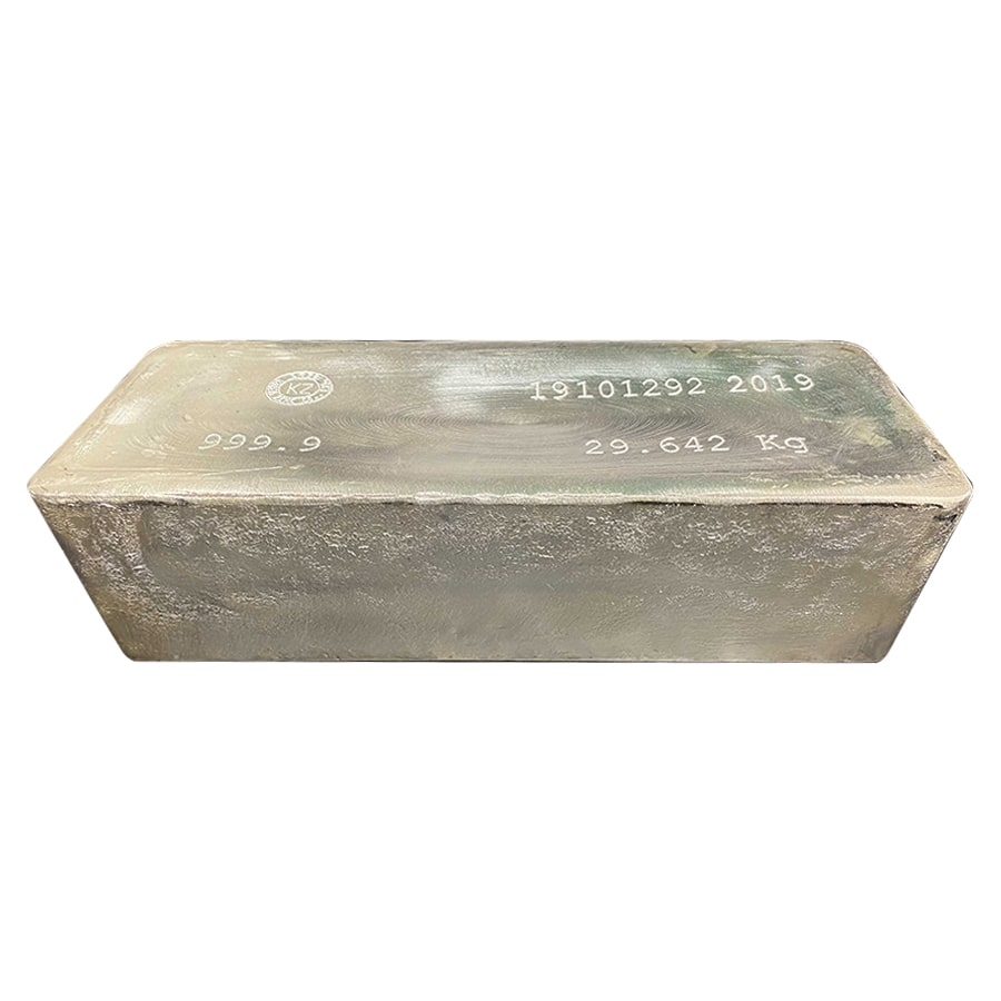 1000 oz (+/-) COMEX Deliverable Silver Bar .999+ Fine