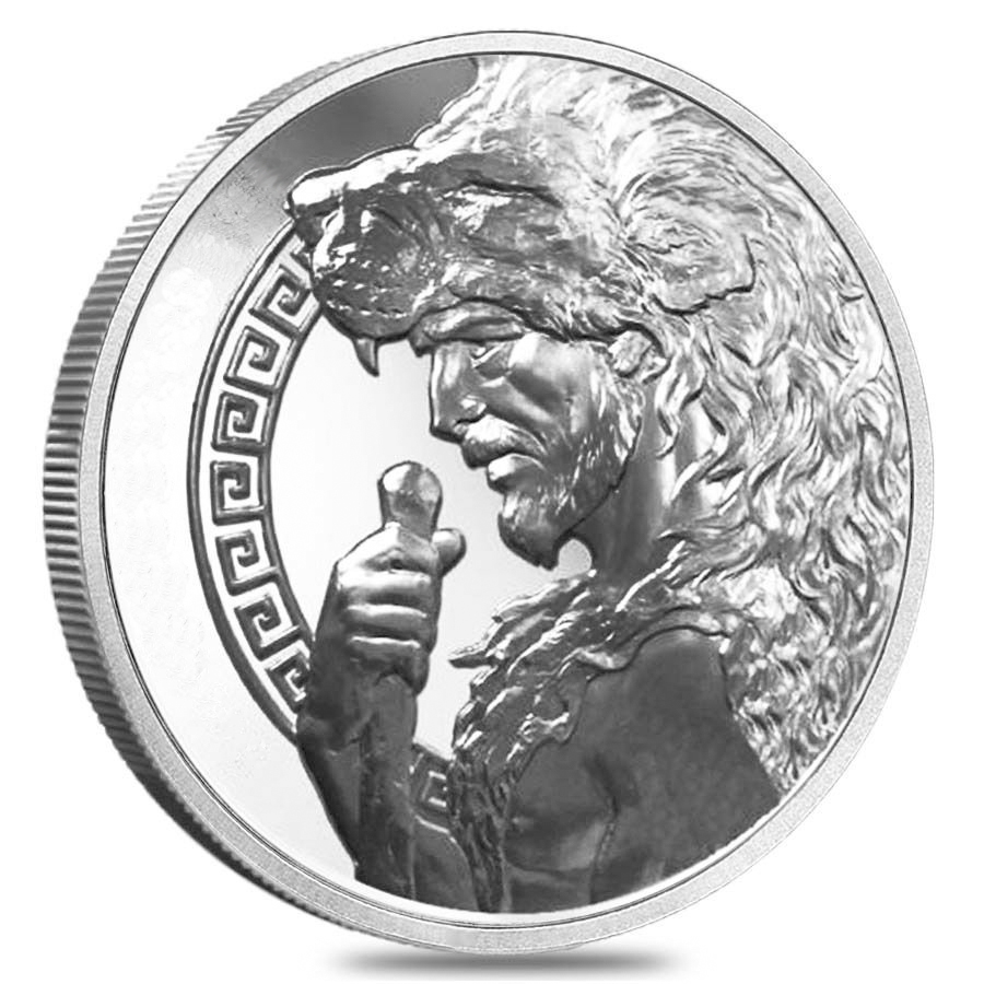 5 oz Hercules Twelve Labors Silver Round