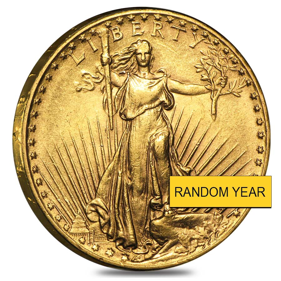 Pre-33 $20 Saint-Gaudens Double Eagle