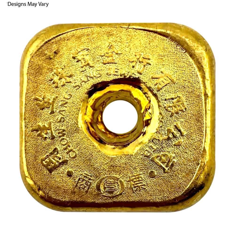 1.2057 oz Chinese Chow Sang Gold Biscuit | Bullion Exchanges