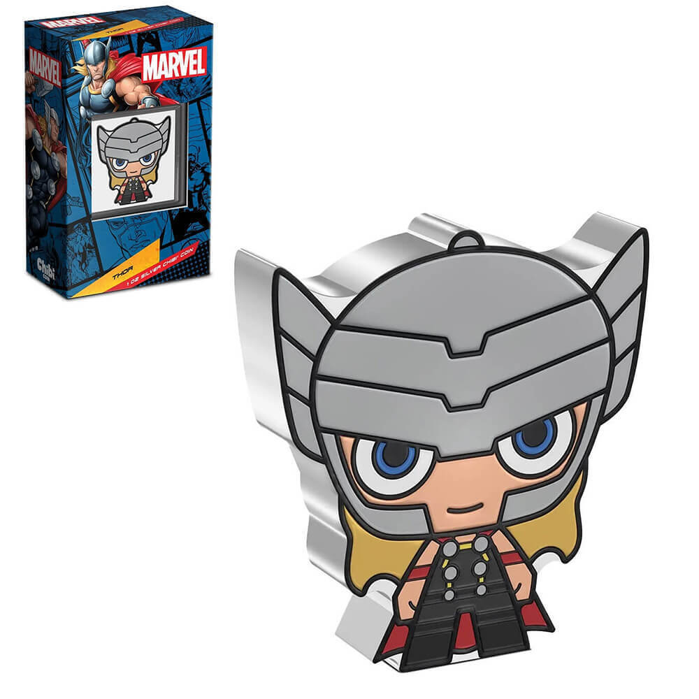 2023 Niue 1 oz Marvel Thor Silver Chibi Coin