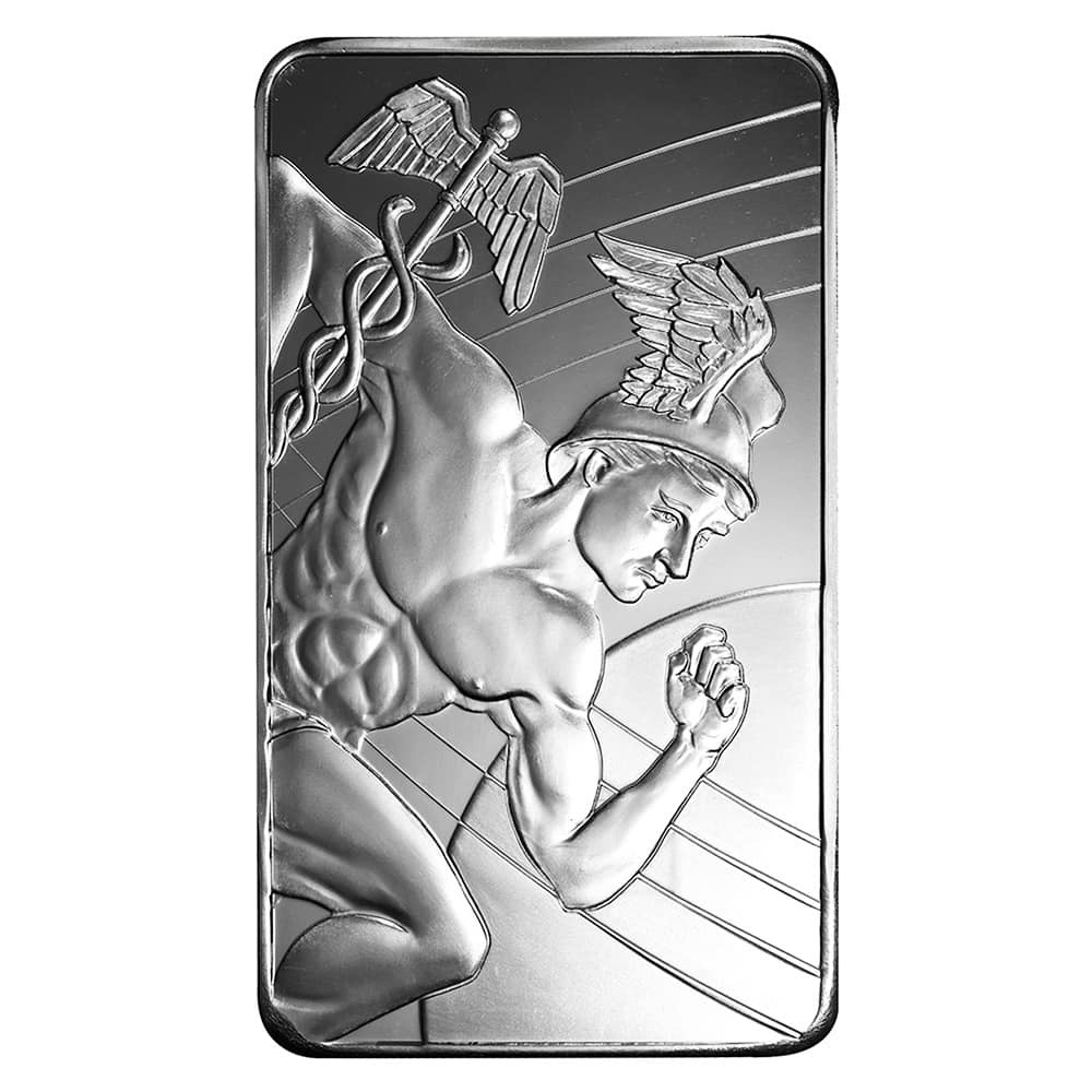 1 Kilo Sunshine Mint Mercury Silver Bar .999 Fine