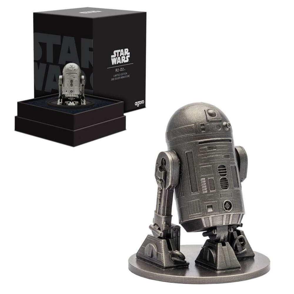 136 Gram New Zealand Mint Star Wars R2-D2™ Silver Miniature
