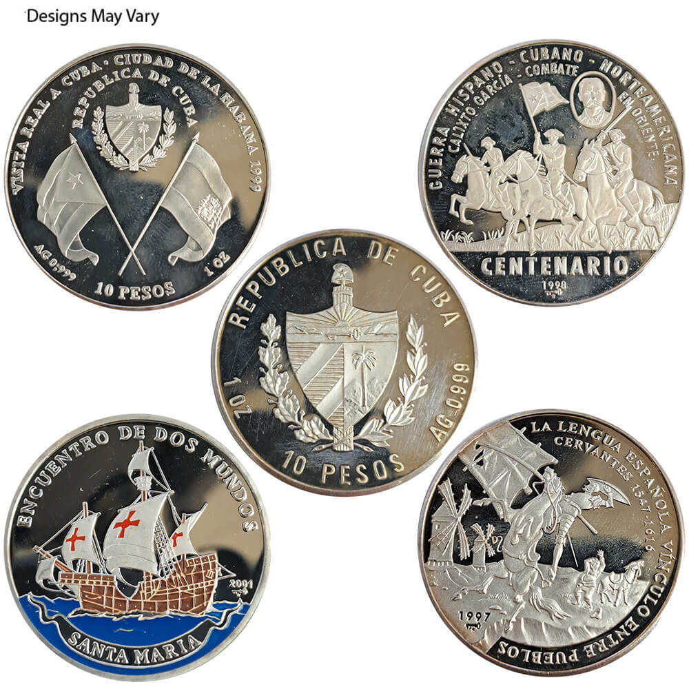 1 oz Cuba Silver Coin Scruffy (Random Design)