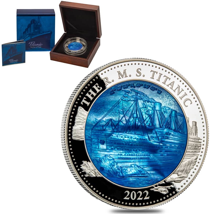 1912 Titanic Silver Coin 100 Year Anniversary Memory Of Rms Victims Commemorative Tragedy Of The Titanic Collectionion - 15