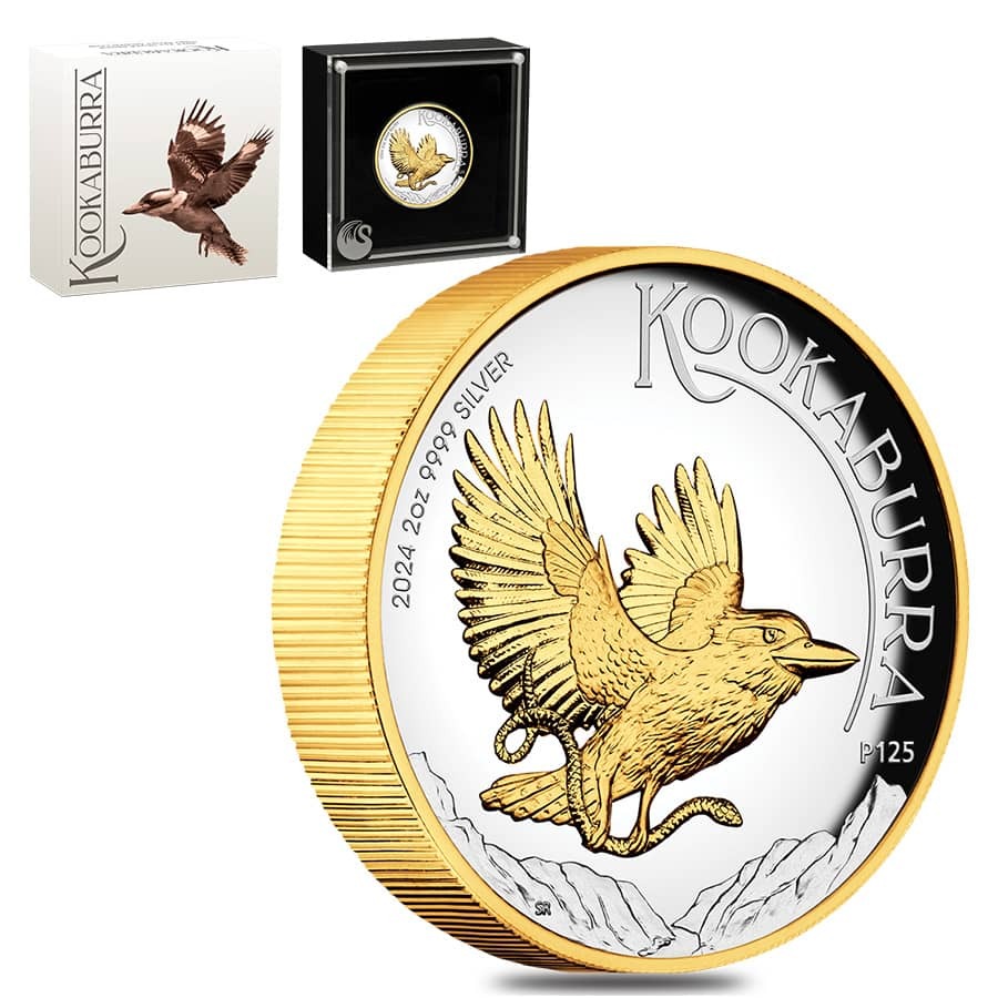 2024 Perth Mint Kookaburra Silver Coin 1oz - Aurum Bullion