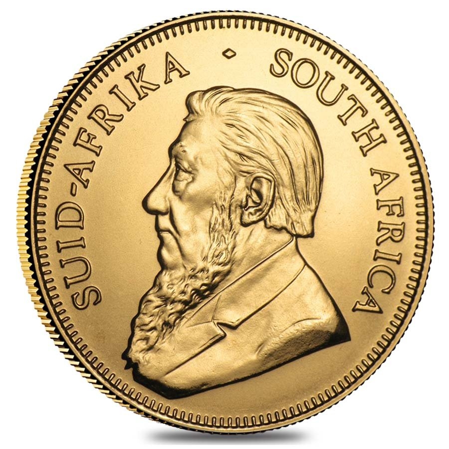 1 oz South African Krugerrand Gold Coin BU (Random Year)