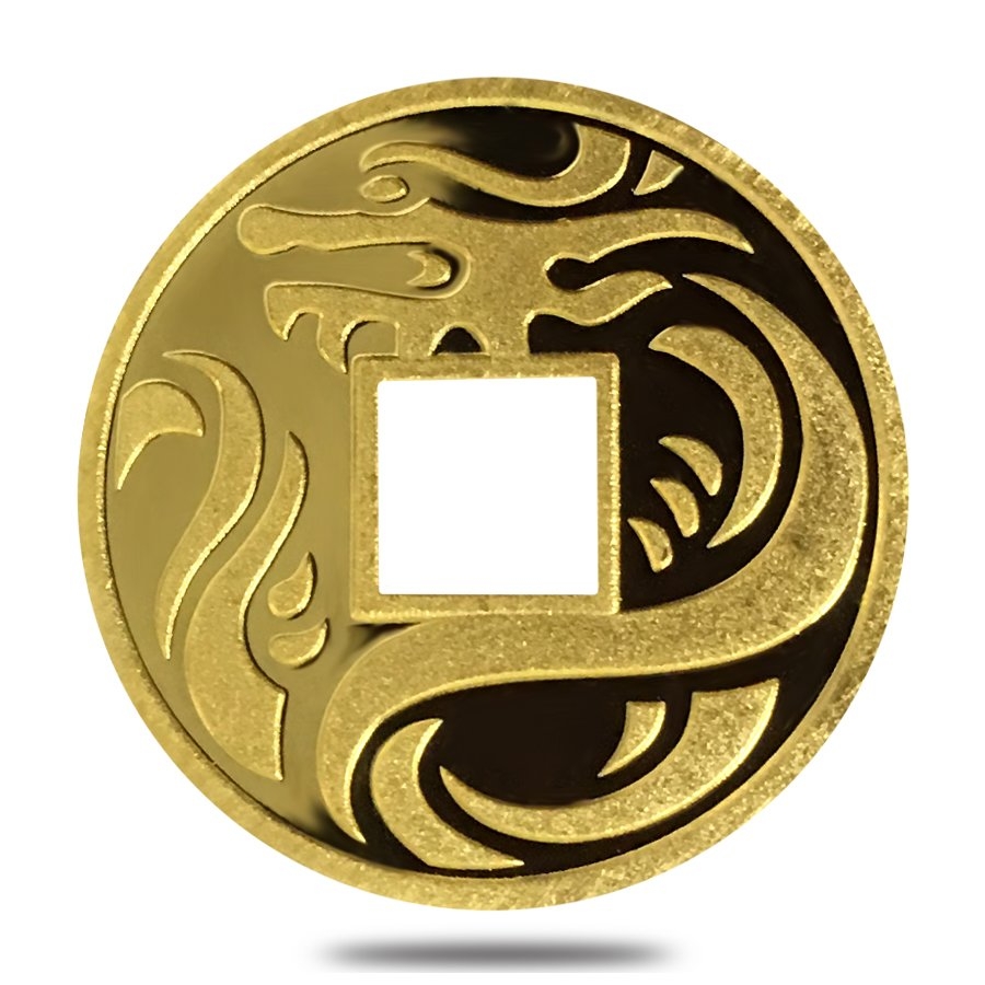 金、値下げ！干支金札　縁起物　中国建設銀行 5 gram CCB Year of the Dragon Gold Lucky | Bullion Exchanges