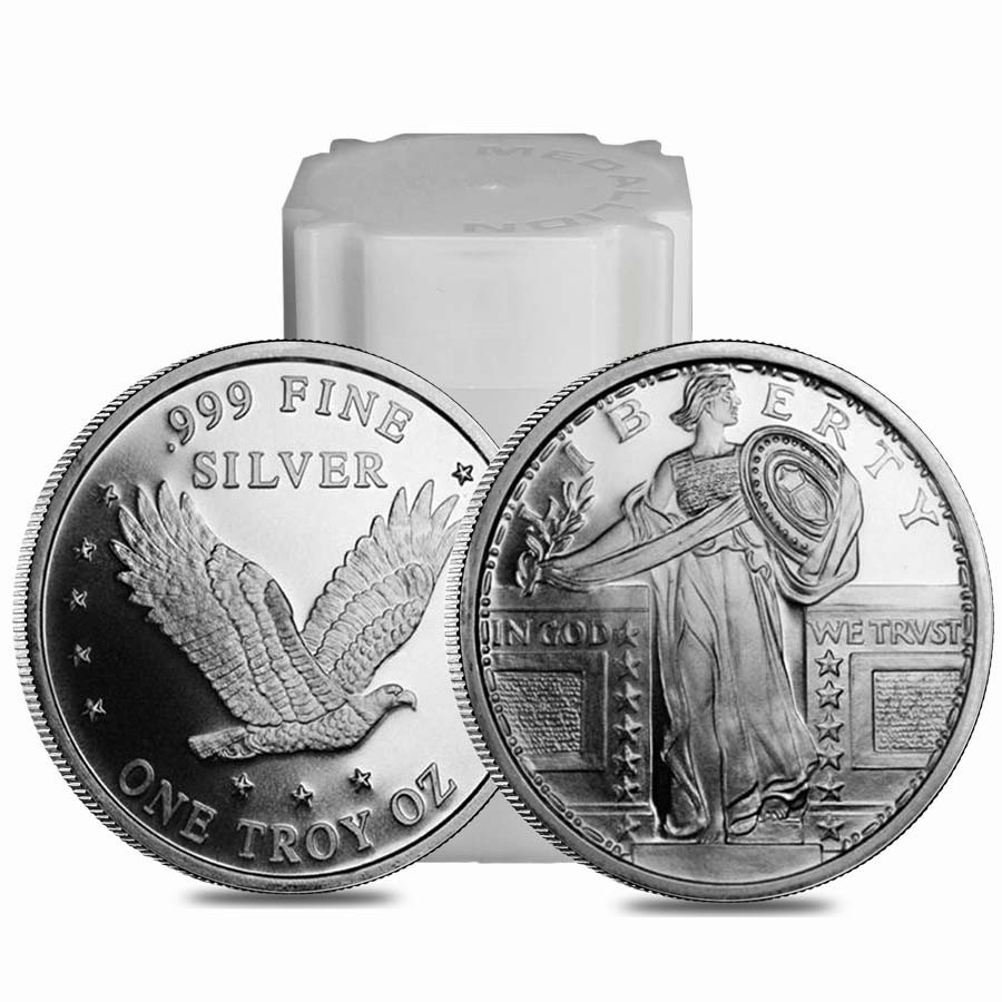 Standing Liberty Design Fine Silver Rounds | Bullion Exchanges