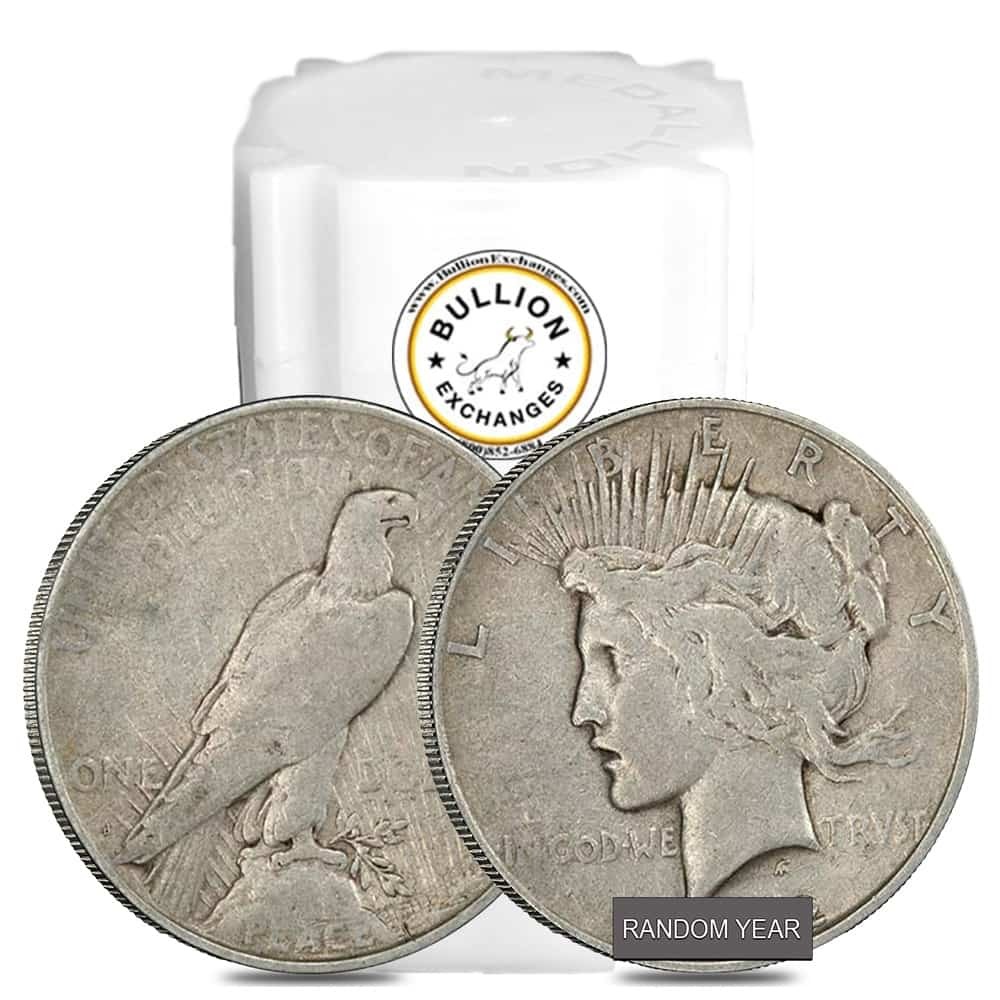 Roll of 20 - 1922-1935 Peace Silver Dollar Cull (Random Year)