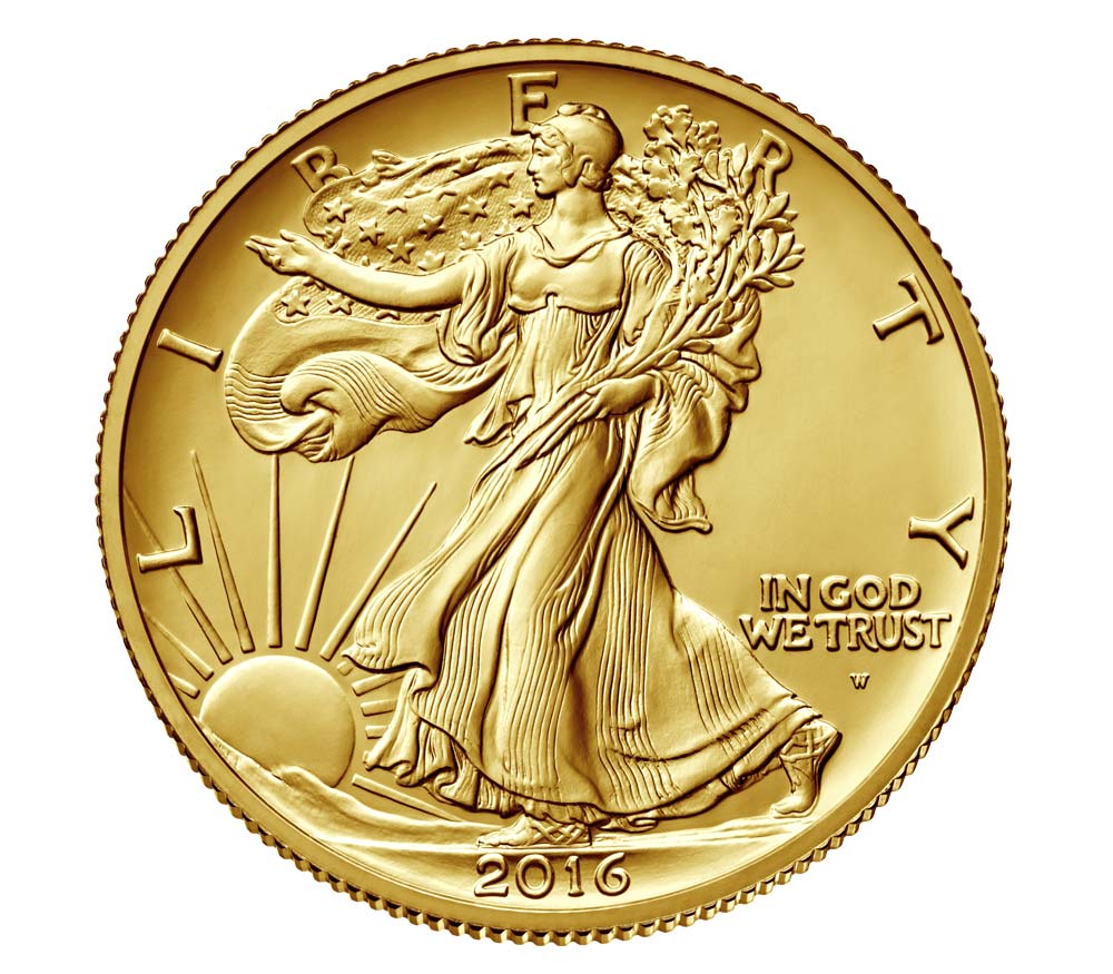Walking Liberty Centennial Gold Coin (2016 Half Dollar) (Nov Walking Liberty Centennial Gold Coin (2016 Half Dollar) (Nov