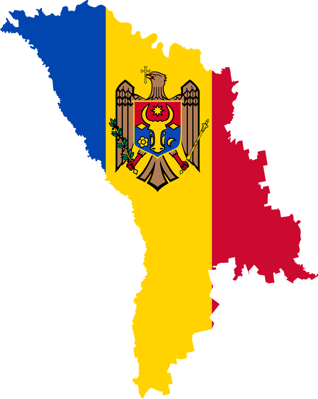 Moldova Flag